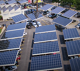 Carport PV Mounting System